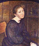 Portrait of mme.lemmen Georges Lemmen